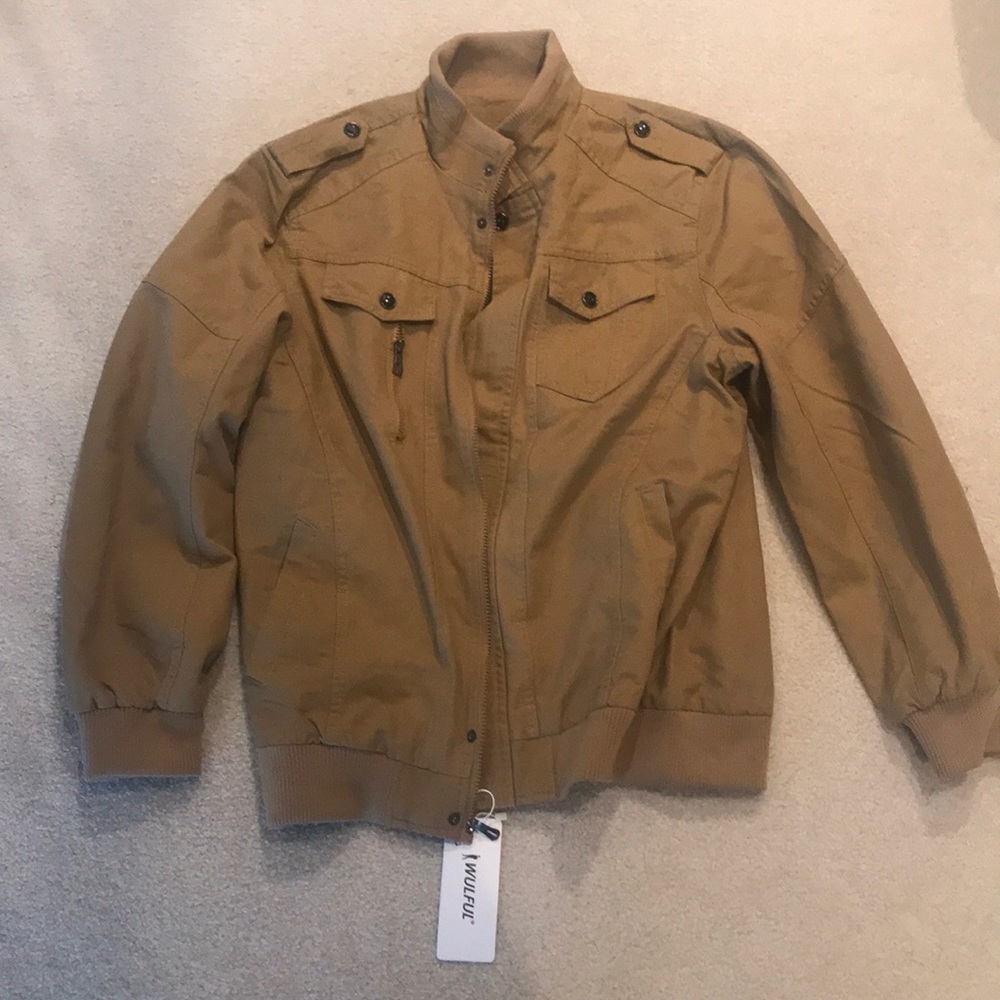 NWT Men’s Khaki Jacket